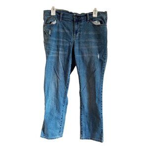 Old Navy regular‎ light wash crop ankle jeans